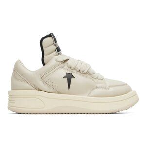 BNWT SS25 RICK OWENS DRKSHDW TURBOWPN OX SNEAKERS OYSTER 9